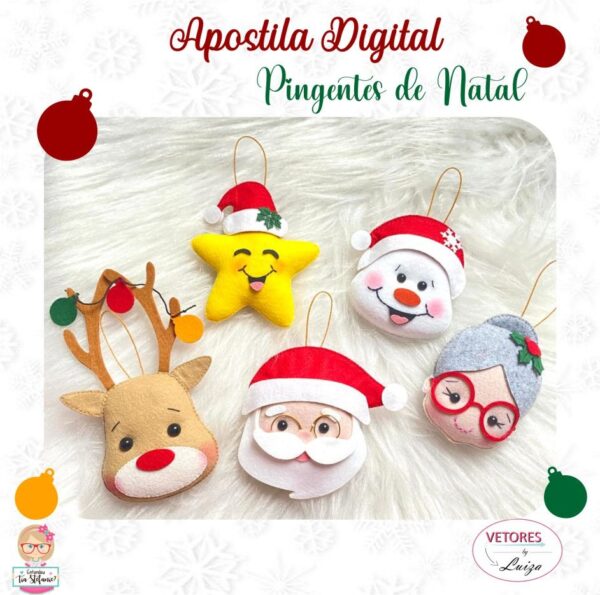 Apostila Digital Pingentes de Natal